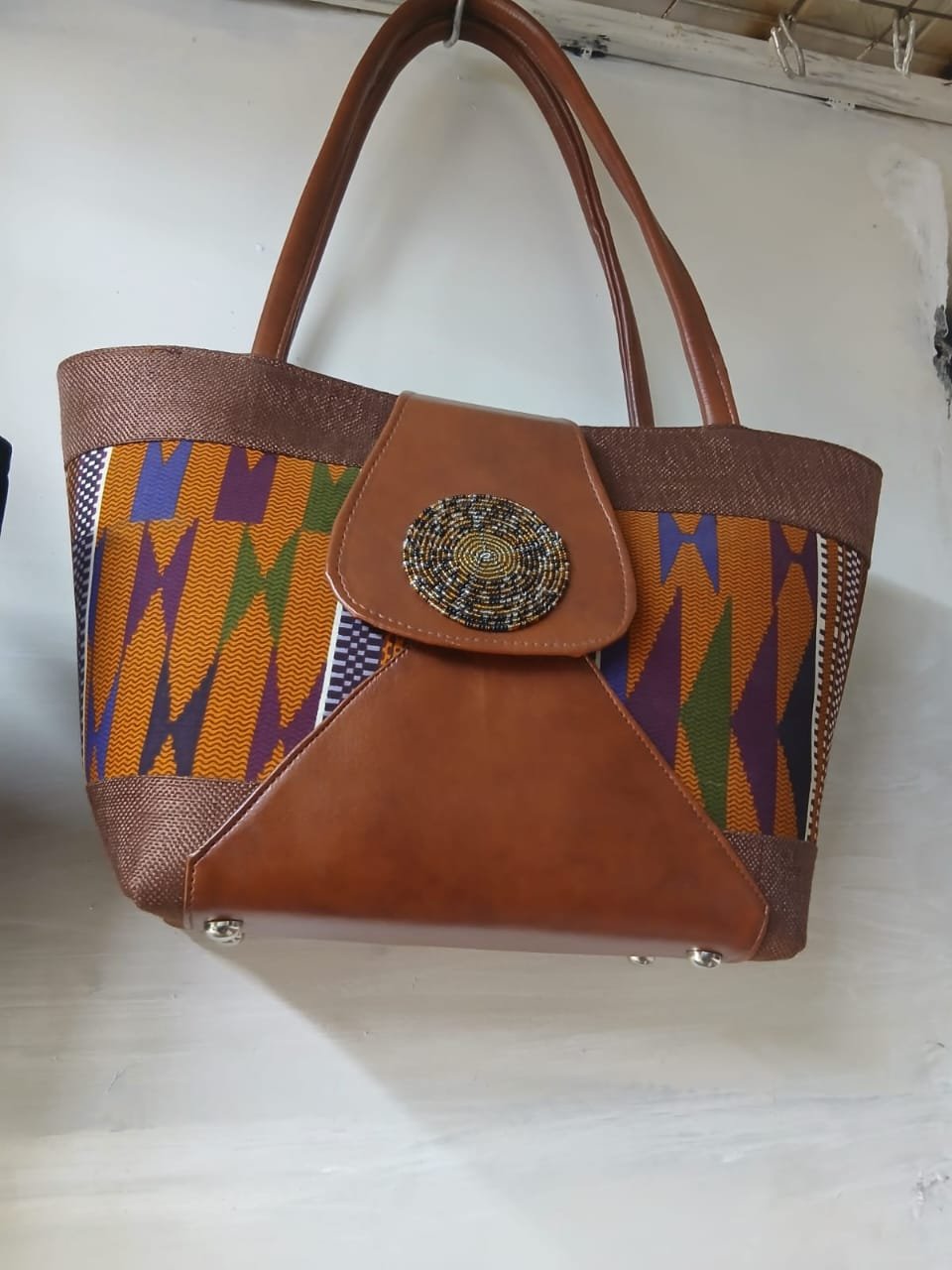 Beaded handbag