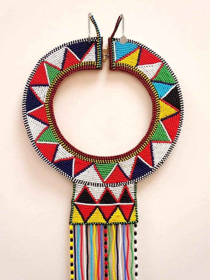 Beaded maasai Necklaces
