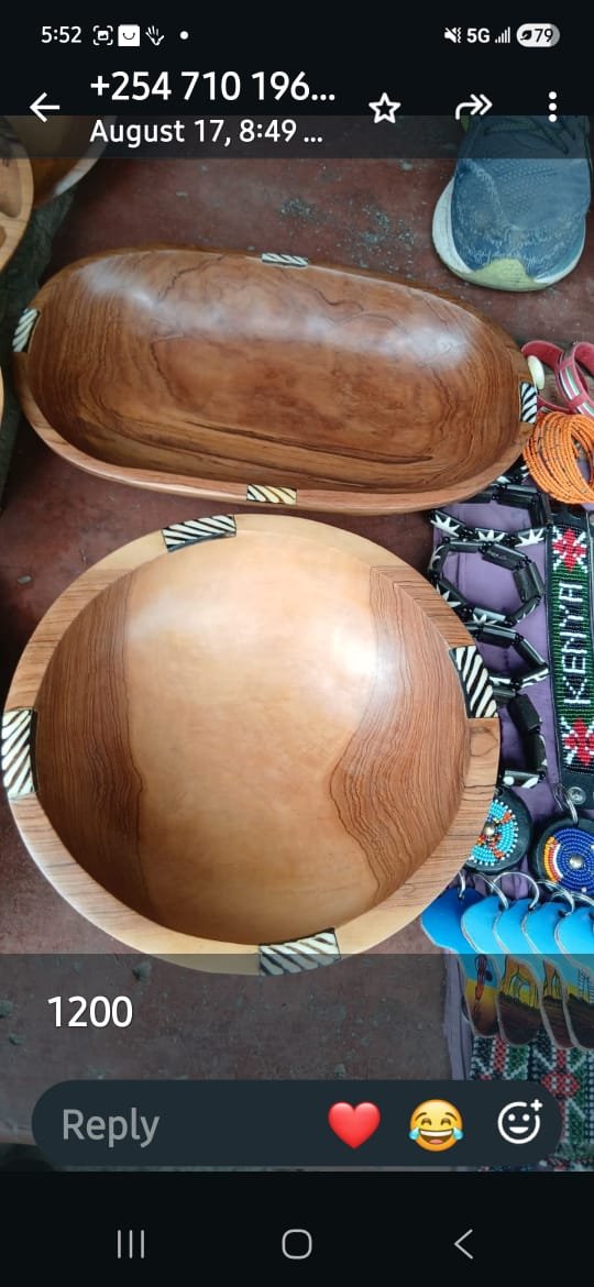 Wider curved wooden