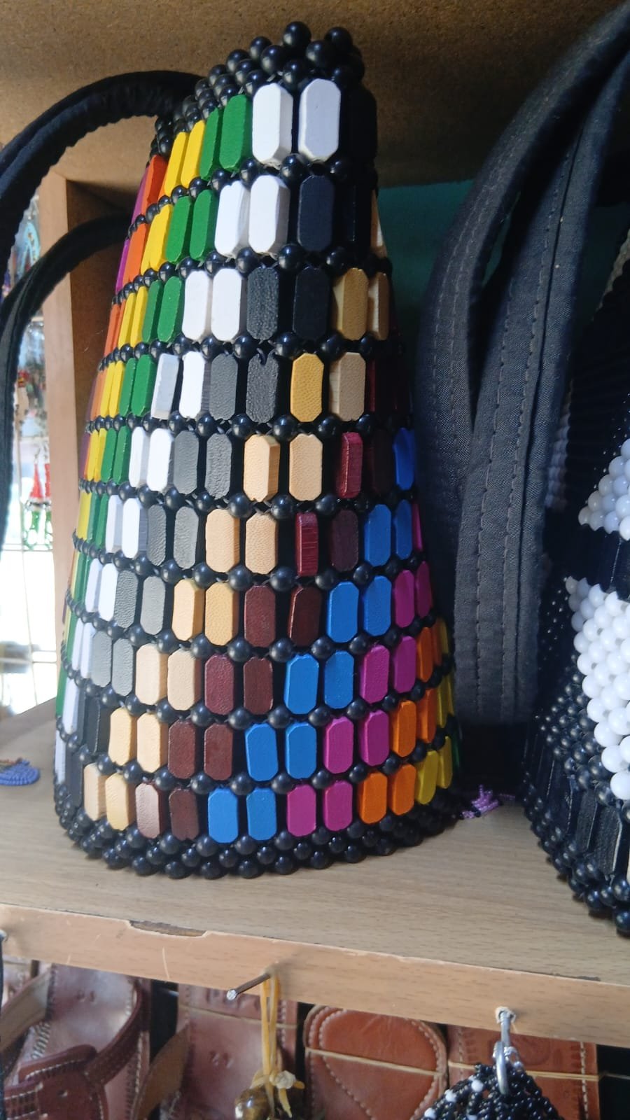 Decorated handbag